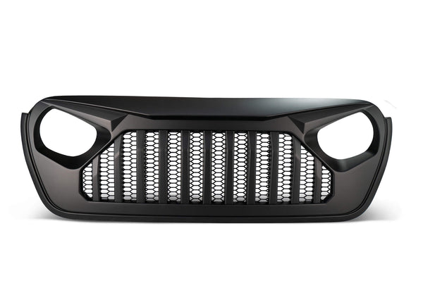 DV8 Offroad 2018-2024 JL/JT Dv8 Offroad Angry Eye Replacement Grill Black (GRJL-01)