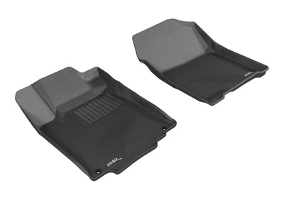 3D MAXpider Tapis de sol Kagu 1re rangée 2012-2016 Honda CR-V - noir