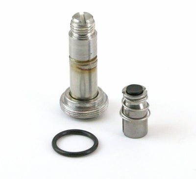 Ridetech Piston plongeur de remplacement pour valve RidePro avec bobine ronde en acier (argent)