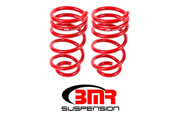 BMR Ressorts d'abaissement arrière 10-15 Camaro 5e génération V8 - rouge
