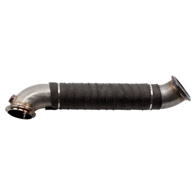 Wehrli Tuyau de descente en inox 3 po 11-15 Chevrolet 6.6L LML Duramax (style V-Band)