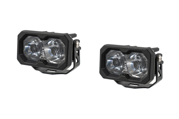 Diode Dynamics C2 2.0 Pro faisceau concentré standard ABL (paire) - blanc
