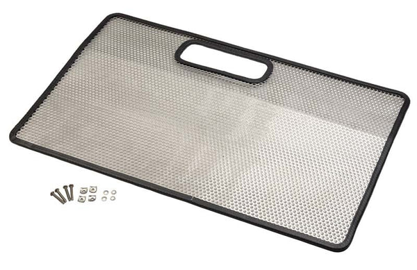Kentrol Déflecteur d'insectes 1997 Jeep Wrangler TJ - argent poli