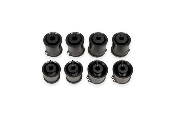 BMR 97-04 Chevrolet Corvette C5 / 05-13 C6 Rear Upper & Lower Control Arms Bearing Kit - Black