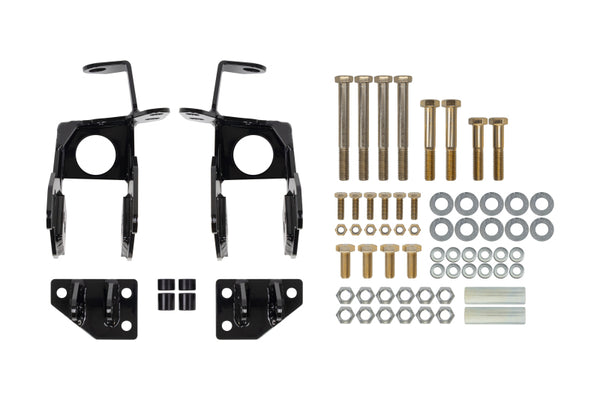 UMI Performance Ensemble de combinés filetés arrière avec relocalisation de bras de suspension boulonnée 64-72 GM A-Body