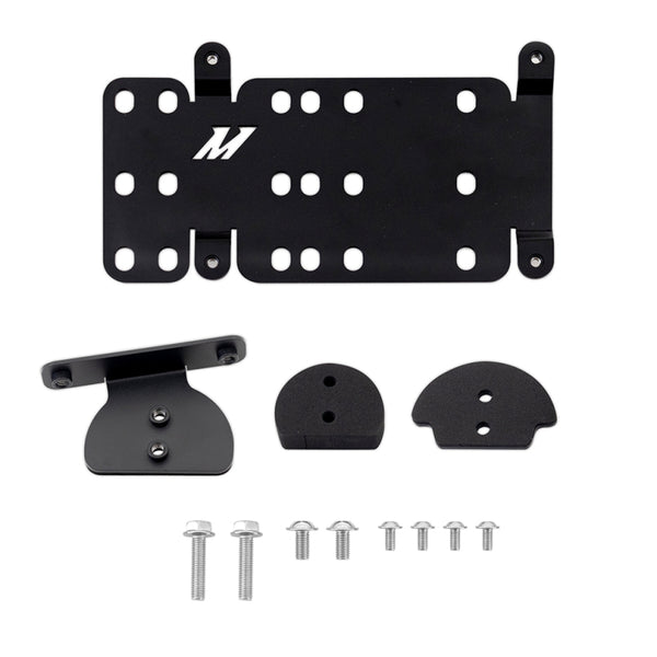 Mishimoto Support de relocalisation de plaque d'immatriculation sur crochet de remorquage 19-21 Chevy 1500