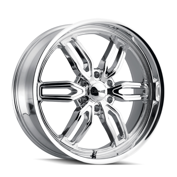 Ridler 609 20x9 / 6x139.7 BP / 30mm Offset / 106.1mm Hub Chrome Wheel