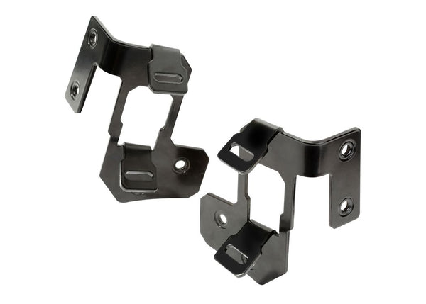 Rugged Ridge A-Pillar Light Mount, Semi-Gloss Black — 2007-2015 Jeep Wrangler (11232.30)