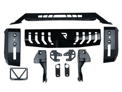 N-Fab Pare-buffle HVM 19-23 Chevy 1500 - noir texturé