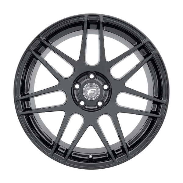 Forgestar Roue F14 19x9.5 / 5x120 / ET21 / espacement arrière 6.1 po - noir brillant