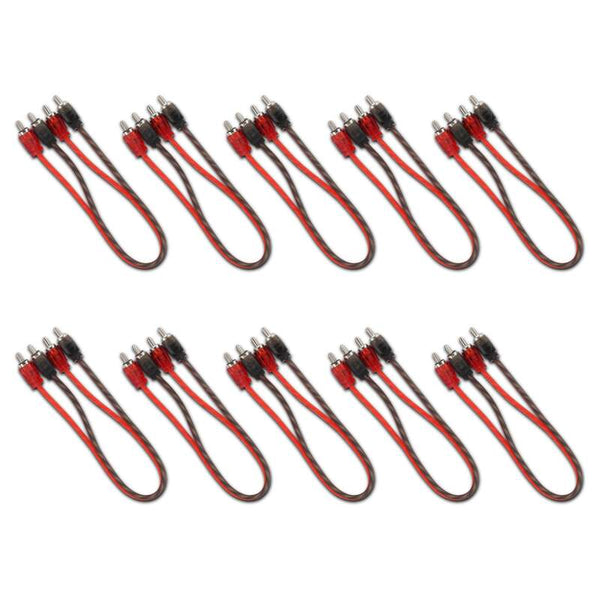 DS18 Level 1 RCA 1ft 10 x Pack
