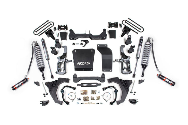 BDS Suspension Ensemble de rehaussement 6.5 po — diesel — 2011-2019 Chevrolet Silverado 2500 HD / Silverado 3500 HD, GMC Sierra 2500 HD / Sierra 3500 HD (BDS727PSS)