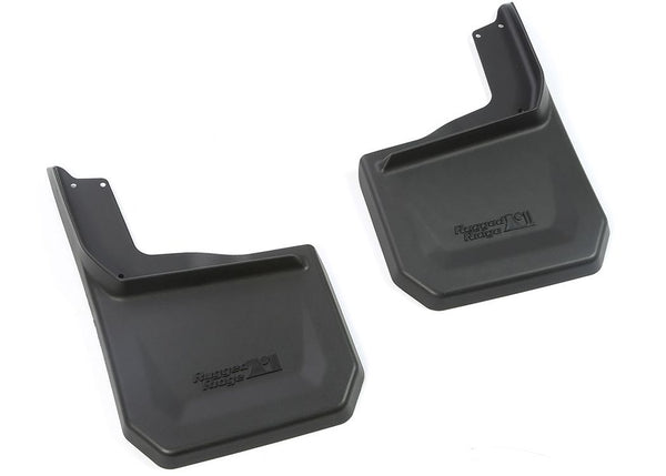 Rugged Ridge Mud Flaps — 2007-2015 Jeep Wrangler JK (JK) (11642.12)