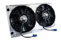 CSF Radiateur pour sport automobile avec carénage - ventilateurs SPAL sans balais 14 po - faisceaux