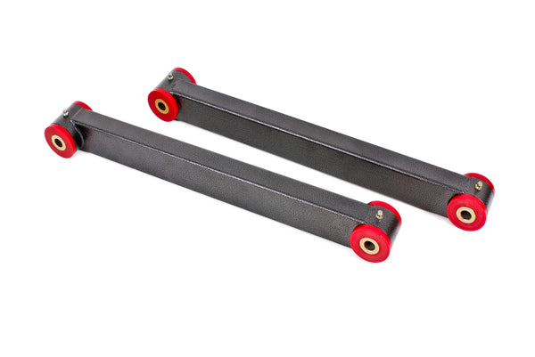 BMR Bras de suspension inférieurs caissonnés non réglables (polyuréthane) 05-14 S197 Mustang - noir martelé