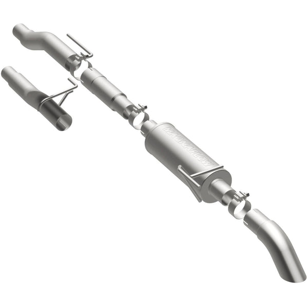 Magnaflow Off Road Pro Series Gas Stainless Cat-Back Exhaust System — 04-10 F-150 CC/EC 4.6/5.4 (17107)