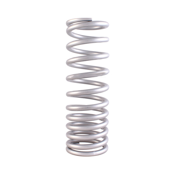 QA1 Ressort à grand débattement à raideur variable diamètre intérieur 2-1/2 po - longueur 10 po x 140/250 lb/po - revêtement en poudre argent