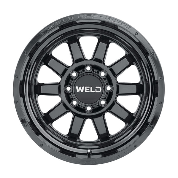 Weld Off-Road W168 Wheel 20X9 Stealth 6X135 6X139.7 ET00 BS5.00 Gloss Black 106.1