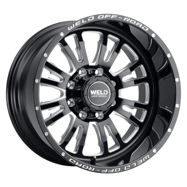 Weld Roue Slingblade 20x9 / 8x170 BP / 0 déport / 5 BS / alésage 125.1 - noir brillant usiné