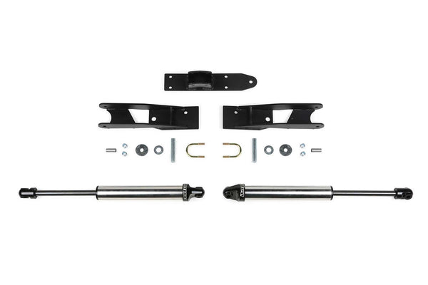 Fabtech Steering Stabilizer Kit — Front — 2020-2021 Chevrolet Silverado 3500 HD, GMC Sierra 3500 HD; 2020-2023 Chevrolet Silverado 2500 HD, GMC Sierra 2500 HD (FTS8065)