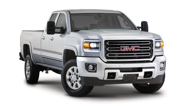 Husky Liners Mud Flaps (Factory Mudflaps Must Be Removed) — 2015-2019 GMC Sierra 2500 HD / Sierra 3500 HD