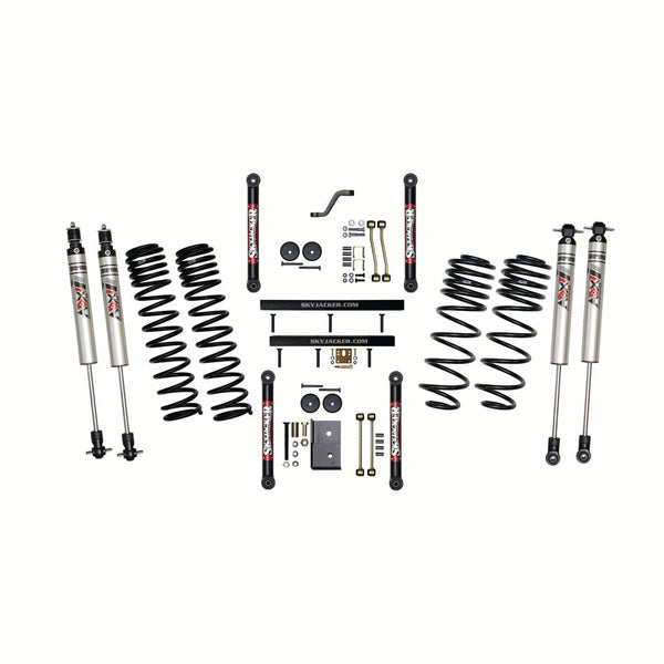 Component Box for Skyjacker 4" Long Travel Lift Kit — with Dual Rate Long Travel Coil Springs — 1997-2002 Jeep Wrangler TJ (TJ401BLT)