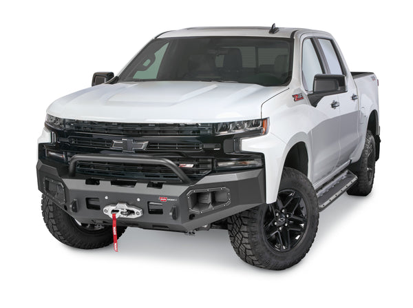 Warn Ascent Front Bumper for 2019-2022 Chevrolet Silverado 1500