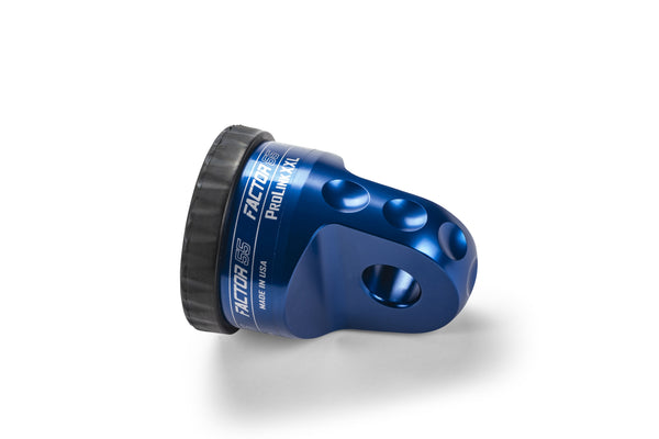 Factor 55 Prolink Xxl Winch Shackle Mount -- Blue