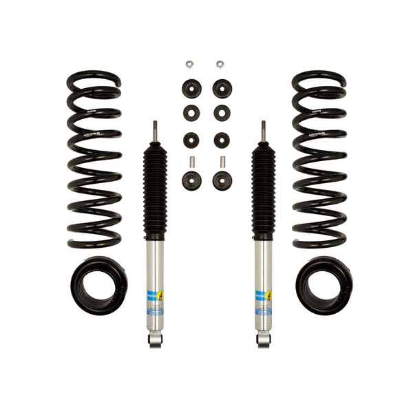 Bilstein Leveling Suspension Kit B8 5112 Front (BIL46-268655) — Dampers: Zinc Plated/Springs: Black — 2014-2026 Ram 2500
