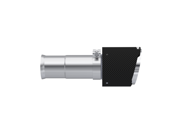MBRP Tip Set, 5in OD Dual Wall Angle Cut, CF — 2025+ Ram 1500