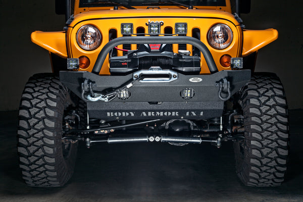 Body Armor 4x4 Front Bumper — 2007-2018 Jeep Wrangler (JK-19532)