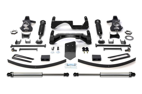 Fabtech Système de rehaussement Performance avec amortisseurs — rehaussement de 6" — 2007-2013 Chevrolet Silverado 1500 / GMC Sierra 1500 (K1025DL)