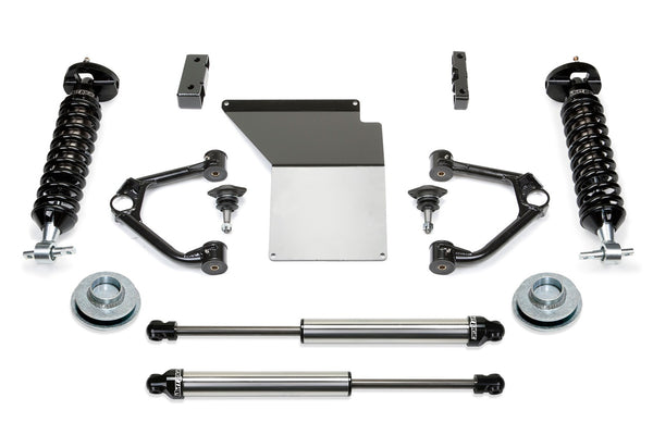 Fabtech Système de rehaussement Budget avec amortisseur — rehaussement de 4" (K1060DL)
