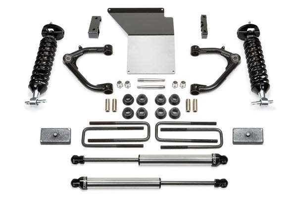Fabtech Suspension Lift Kit — Uniball UCA System, Dirt Logic 2.5 Coilovers, Dirt Logic Rear Shocks — 2014-2018 Chevy Silverado 1500 / GMC Sierra 1500 (K1071DL)