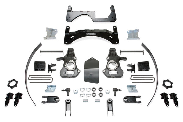 Fabtech Ensemble de rehaussement de suspension Performance 6" avec Dirt Logic 2014-18 Chevrolet, GMC 1500