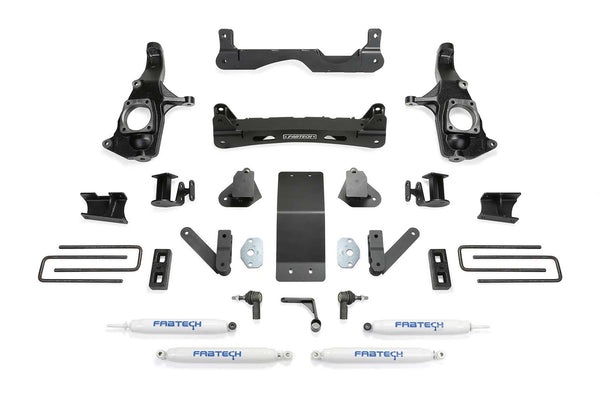 Fabtech Suspension Lift Kit — 2011-2019 Chevy Silverado 3500 HD / GMC Sierra 3500 HD