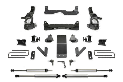 Fabtech Performance Lift System w/Shocks — 4" Lift — 2020-2023 Chevrolet Silverado 2500 HD / GMC Sierra 2500 HD (K1200DL)