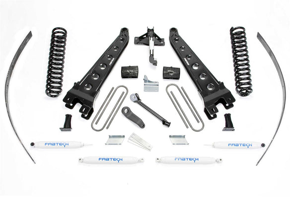 Fabtech Système de rehaussement à bras radiaux — rehaussement de 8" — 2008-2015 Ford F-250 Super Duty / 2014 F-350 Super Duty (K2123)