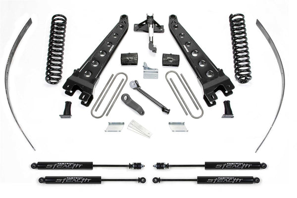 Fabtech Système de rehaussement à bras radiaux — rehaussement de 8" — 2008-2015 Ford F-250 Super Duty / 2014 F-350 Super Duty (K2124M)