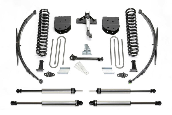 Fabtech Basic Lift System with Shocks — 8" Lift — 2008-2015 Ford F-250 Super Duty / F-350 Super Duty (K2127DL)