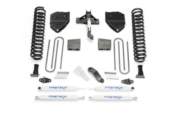 Fabtech Basic Lift System with Shocks — 6" Lift — 2017-2022 Ford F-250 Super Duty / F-350 Super Duty (K2217)