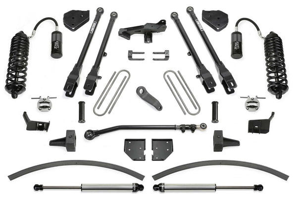 Fabtech 4 Link Lift System, 8" Lift — 2017-2022 Ford F-250 Super Duty / Ford F-350 Super Duty