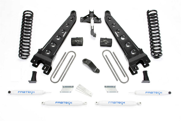Fabtech Radius Arm Lift System — 6" Lift — 2019-2022 Ford F-450 Super Duty / F-550 Super Duty, 4WD (K2335)