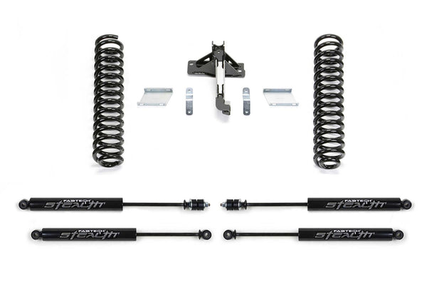 Fabtech Budget Lift System with Shock — 2.5" Lift — 2017-2026 Ford F-250 Super Duty / F-350 Super Duty (K2339M)