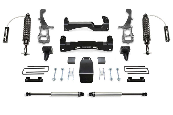 Fabtech Performance Lift System with Shocks, 6" Lift — 2021 Ford F-150