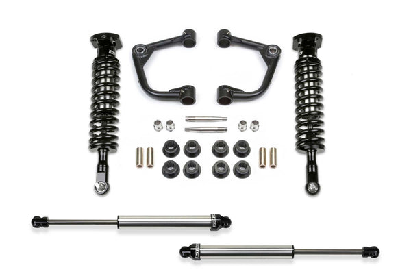 Fabtech Uniball UCA Lift System with Shocks, 2" Lift — 2021+ Ford F-150