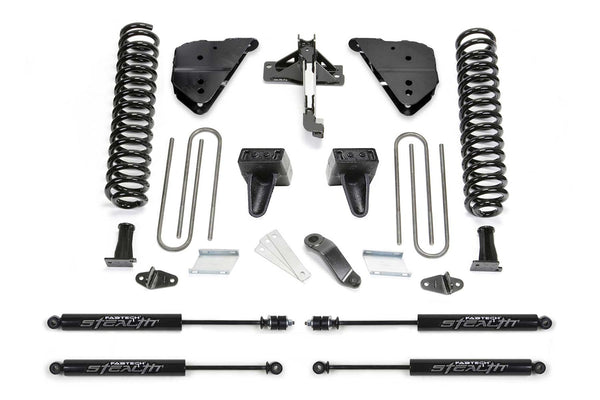 Fabtech Basic Lift System w/Shocks — 6" Lift — 2023-2026 Ford F-250 Super Duty / F-350 Super Duty (K2412M)