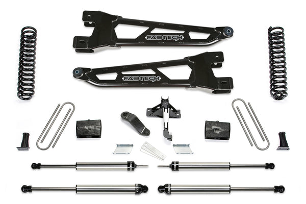 Fabtech Radius Arm Lift System, 6" Lift — 2023+ Ford F-450 Super Duty, 4WD