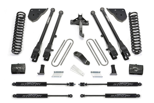 Fabtech 4 Link Lift System, 6" Lift — 2023+ Ford F-450 Super Duty, 4WD