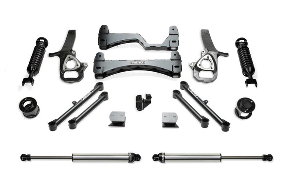 Fabtech Dirt Logic 2.5 Stainless Steel Coilover Shock Absorber — 6" Lift — 2019-2021 Ram 1500 (K3094DL)
